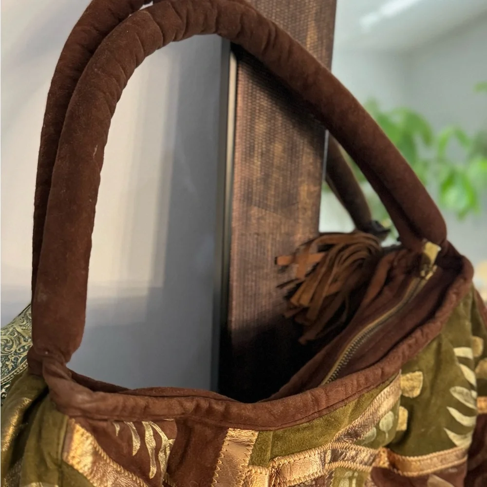 Collectors Lisandro Sarasola  Patchwork Hobo Bag